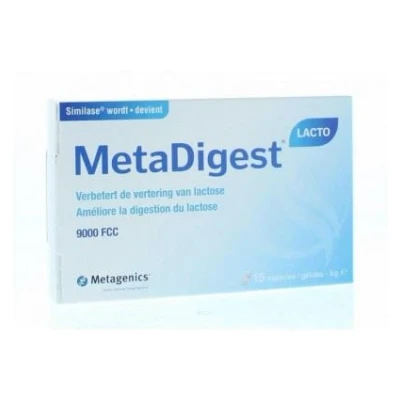 Afbeelding van Metagenics MetaDigest Lacto (15 capsules)