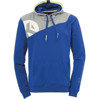Afbeelding van Kempa Core 2.0 Hoody Royal Blauw Donker Grijs Melange Maat L