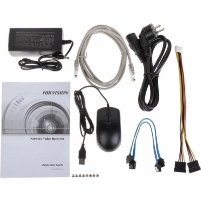Afbeelding van Hikvision DS 7608NXI I2/8P/S(C) Acusense NVR 8 kanaals met poort PoE switch recorder