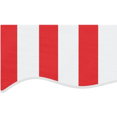 Afbeelding van Vervangingsdoek voor luifel gestreept 4x3 m rood en wit
