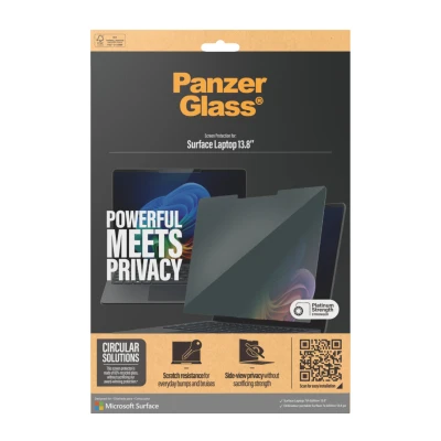 Afbeelding van PanzerGlass Ultra Wide Fit Privacy, Polyethyleentereftalaat (PET), 41