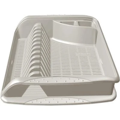 Afbeelding van Afdruiprek+plateau 39x29x8 Pierre Transparant Keeeper 10585