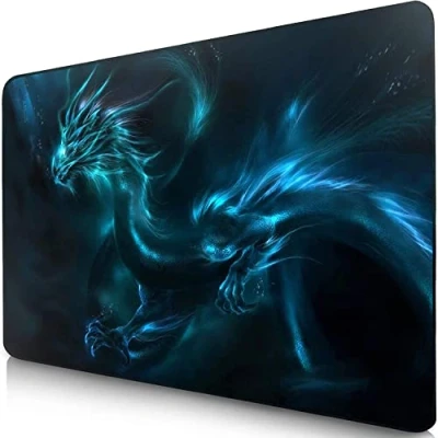 Afbeelding van Sidorenko XL Gaming muismat Gamer Mousepad 350 x 260 2 mm Speciaal oppervlak verbetert snelheid en precisie Antislip rubberen basis