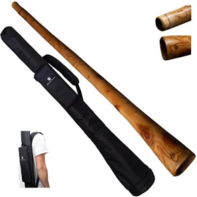 Afbeelding van DIDGERIDOO: Mahonie PRO series 147cm inclusief nylon Didgeridoobag bekijk de video!