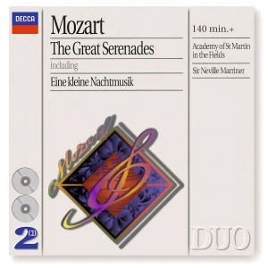 Afbeelding van Mozart: The Great Serenades / Marriner, ASMF