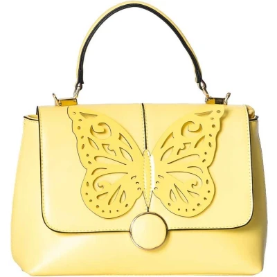Afbeelding van Dancing Days Papilio Handtas Geel