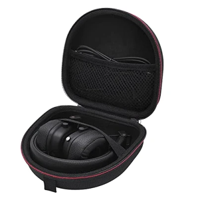 Afbeelding van Beschermhoes voor Marshall Major IV/III/II, Mid, Monitor Headphones Case, Harde hoes, Draagtas (zwart)