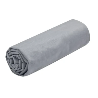 Afbeelding van Lovely Casa Hoeslaken Afmeting 180 x 200 cm Large 30 100% Oeko Tex gecertificeerd katoen Muiskleur Eden model Beddengoed voor thuis Zacht en comfortabel een gezellig nest