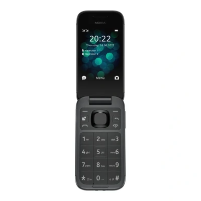 Afbeelding van Nokia 2660 Flip, Clamshell, Dual SIM, 7,11 cm (2.8&quot;), 0,3 MP, 1450 mAh, Zwart
