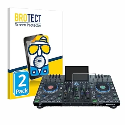 Afbeelding van BROTECT (2 Stuks) Antireflecterende Beschermfolie voor Denon DJ Prime 4/4+ Anti Glare Screen Protector, Mat, Ontspiegelend