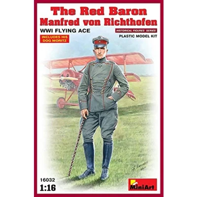 Afbeelding van Miniart Red Baron. Manfred Von Richthofen.ww1 Flying Ace (Min16032) modelbouwsets, hobbybouwspeelgoed voor kinderen, modelverf en accessoires