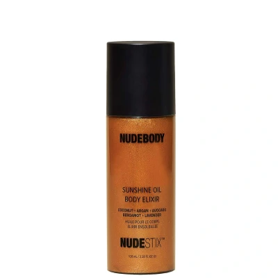Afbeelding van Nudestix Nudebody Sunshine GOLD BODY Elixir Lichaamsolie, Maat: 100 ml,