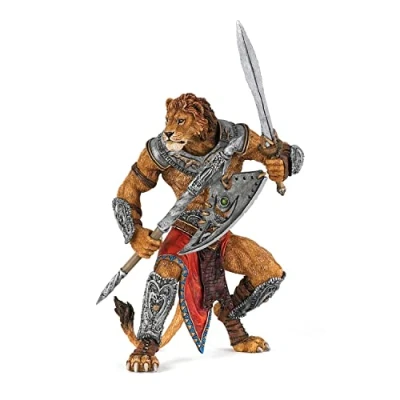 Afbeelding van Papo Handbeschilderd Figuren Medieval Fantasy Lion Mutant 38945 Verzamelbaar voor Kinderen Geschikt jongens en meisjes Vanaf 3 jaar, 1 stuk