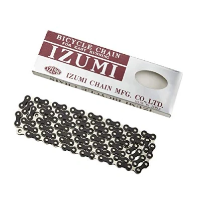 Afbeelding van Izumi Standaard Ketting 1/8 x 1/2 (116 schakels), Zilver/Zwart