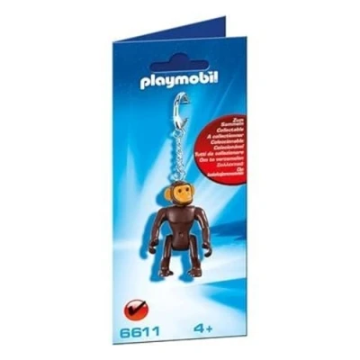 Afbeelding van Playmobil 6611 Aap sleutelhanger, leuke fantasierijke rollenspel, speelsets geschikt voor kinderen vanaf 4 jaar