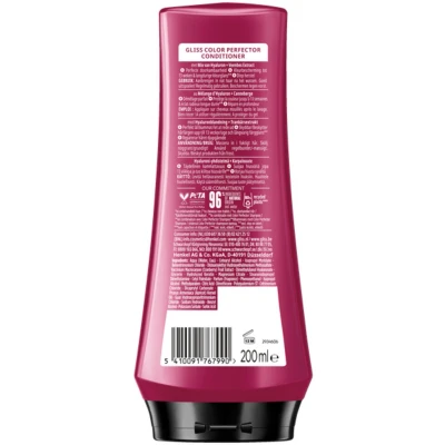 Afbeelding van Gliss Kur Conditioner colour protect &amp; shine 200 Milliliter
