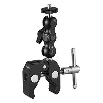 Afbeelding van SMALLRIG Multi Functional Crab Shaped Clamp met Ballhead Magic Arm 2164