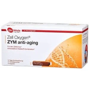 Afbeelding van Dr. wolz Anti Aging Zym Zell Oxygen Een gezond uiterlijk gesteunt door supergezonde darm en celfuncties! Optimaal werkende huid darmfuncties