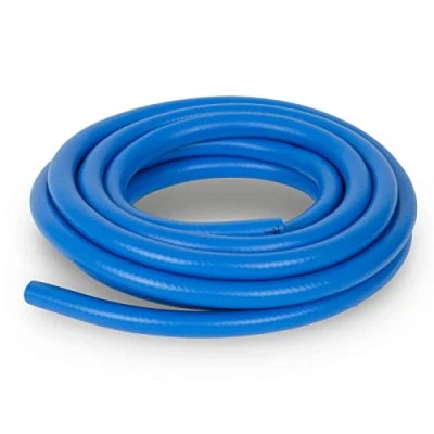 Afbeelding van EBERTH Persluchtslang, weefselslang, luchtslang in 5 m lengte, compressorslang met 10 mm x 14,5 diameter (binnenx buiten) en 20 bar werkdruk, persluchtgereedschap, accessoires zonder koppeling