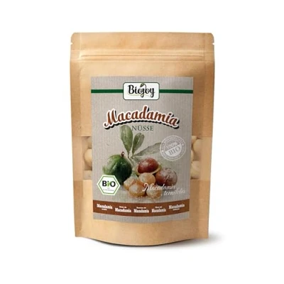 Afbeelding van Biojoy BIO Macadamianoten rauw (200 g), gepeld en ongezouten