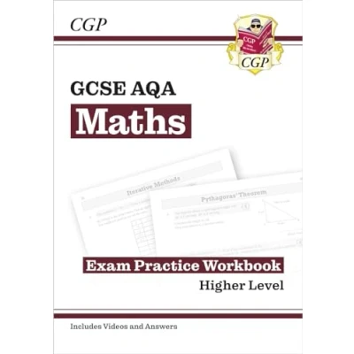 Afbeelding van GCSE Maths AQA Exam Practice Workbook: Higher includes Video Solutions and Answers