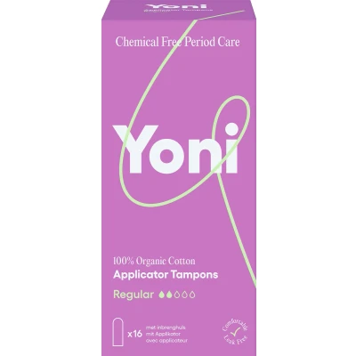 Afbeelding van Yoni Applicator Tampons Regular 16ST