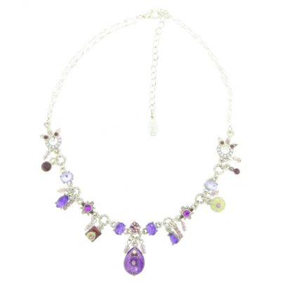 Afbeelding van Behave Ketting met decoratieve hangertjes en steentjes