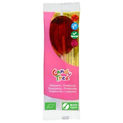 Afbeelding van Candy Tree Frambozen Lollie Bio, 1 stuks