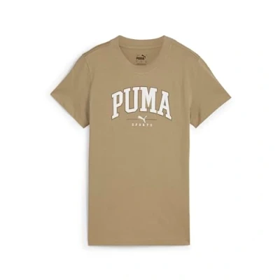 Afbeelding van Puma Squad Graphic Tshirt print, Dames, Maat: Large, Oak branch