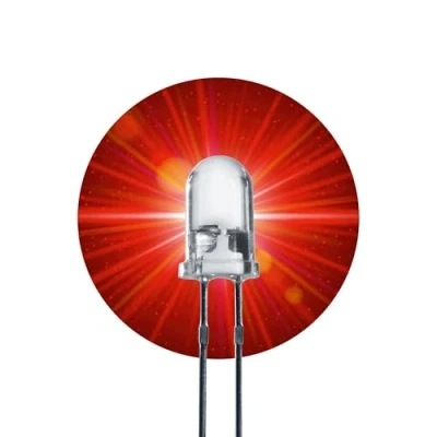 Afbeelding van Lumetheus LED 5mm kleur rood 40000 mcd 50 stuks licht emitterende diode extra heldere 2 3 V rode pin LED&#039;s