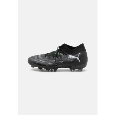 Afbeelding van Puma FUTURE 8 MATCH FG/AG Senior voetbalschoenen zwart/lichtgrijs/groen
