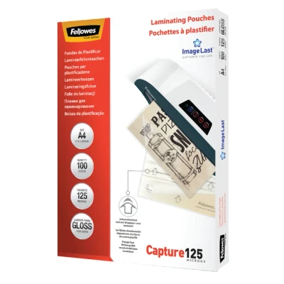 Afbeelding van Lamineerhoes Fellowes A4 2x125micron 100stuks