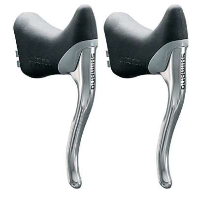 Afbeelding van Shimano Remgreepset Sora Bl r400 Zwart/zilver 6 delig
