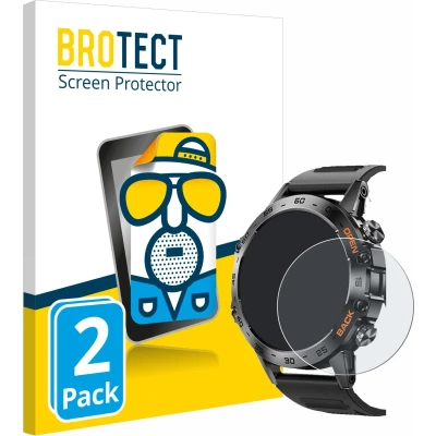 Afbeelding van BROTECT Antireflecterende schermbeschermer mat, Smartwatch beschermfolie, Grijs