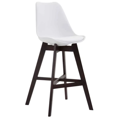 Afbeelding van Barkruk Narvik Kunststof CAP, Wit