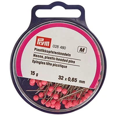 Afbeelding van Prym 0, x 32 mm, 15 g V2A in plastica, a 5 Pin, Neon