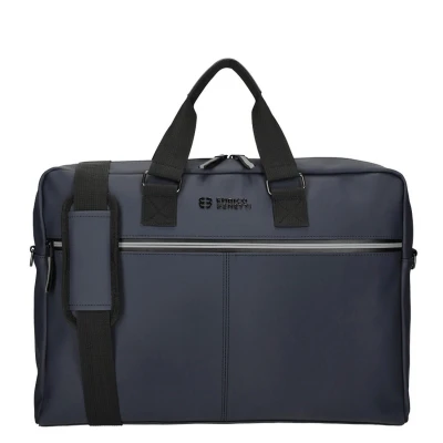 Afbeelding van Enrico Benetti Waterproof Laptop Schoudertas Bergen 17&#039;&#039; Navy