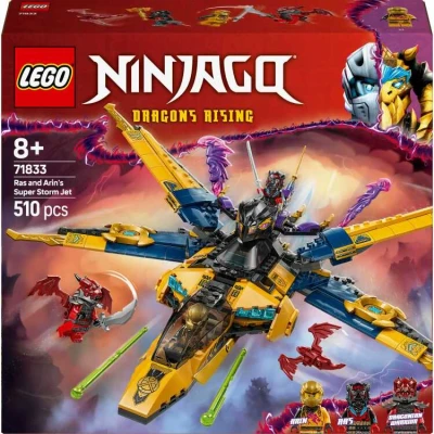 Afbeelding van LEGO 71833 Ninjago Ras en Arins superstormvliegtuig