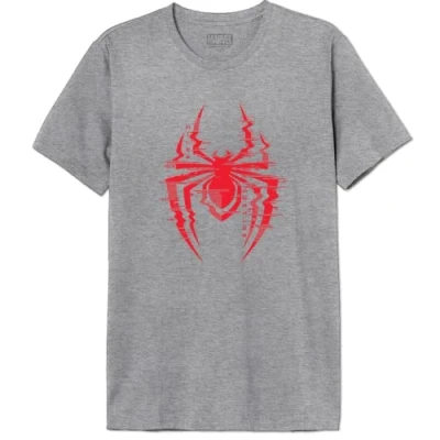 Afbeelding van Marvel T shirt voor heren, Grijs Melange, S