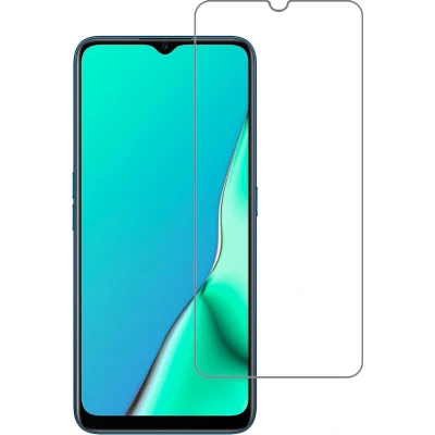 Afbeelding van Case2go Screenprotector voor Oppo A5 (2020) Tempered Glass Case Friendly Transparant