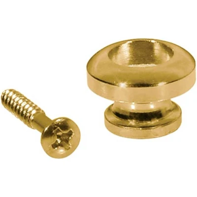 Afbeelding van Boston EP R G strap button goud, met schroef (2 stuks)