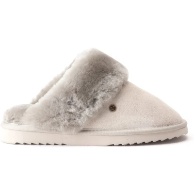Afbeelding van Pantoffel Warmbat Women Flurry Cement Schoenmaat 37
