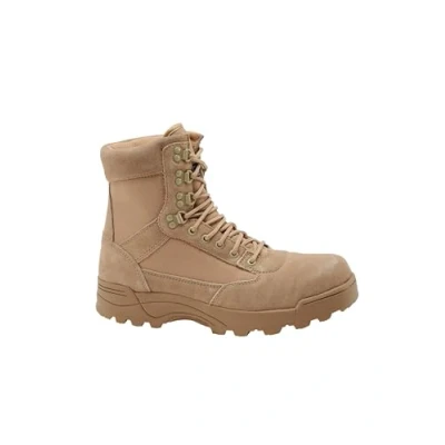 Afbeelding van Brandit Accessoires Tactical Veterboots, Heren, Maat: 46, Camel Nylon