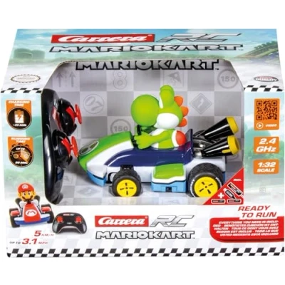 Afbeelding van Carrera RC 370320002 Race Kart Yoshi 1:32 modelauto voor beginners Elektro Racewagen