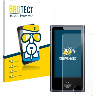 Afbeelding van BROTECT Screenprotector voor Apple iPod nano 2012 (7. Gen.) Folie Beschermfolie Beschermglas transparant