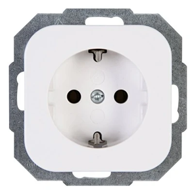 Afbeelding van Kopp Donau 1 voudige contactdoos, arctic wit, 914002000