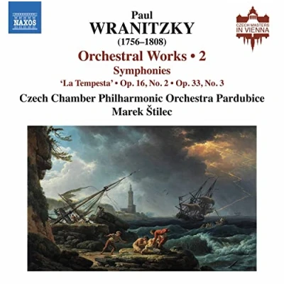 Afbeelding van Czech Chamber Philharmonic Orchestra Pardubice, Marek Štilec Wranitzky: Orchestral Works, Vol. 2 (CD)