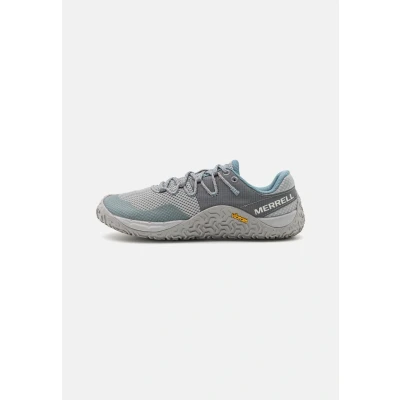 Afbeelding van Merrell Trail Glove 7 Hardloopschoenen neutraal, Dames, Maat: 42, Light blue/grey Textiel/ synthetisch