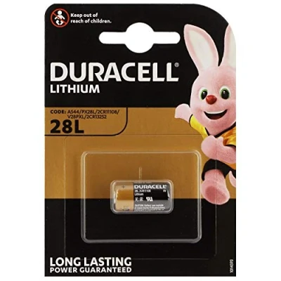 Afbeelding van Duracell 28L, 4LR44 Lithium Batterij 6 Stuks
