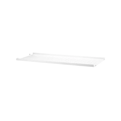 Afbeelding van String metalen plank wit, 58x20 cm, lage rand